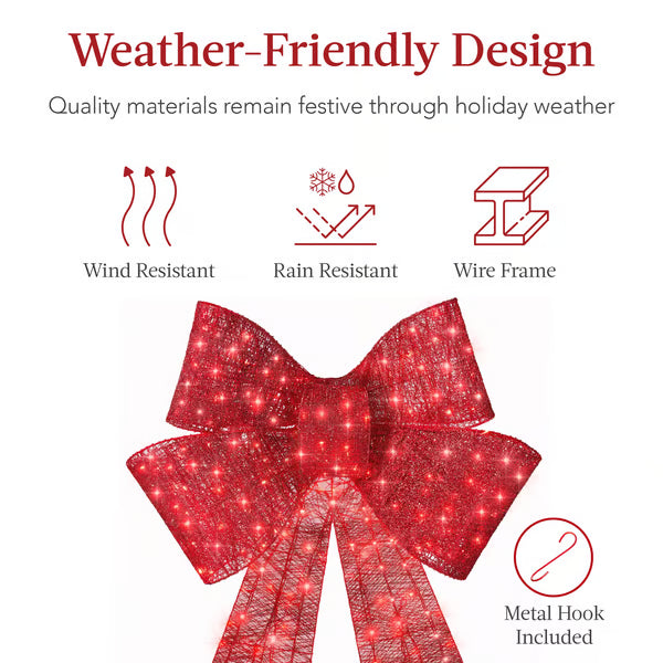π₯Hot Sale Promotion 49% OFFπβ¨π LIT CHRISTMAS BOW π