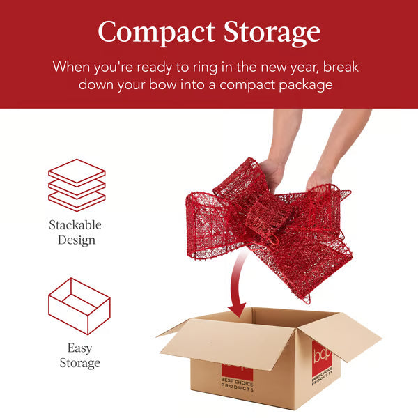 π₯Hot Sale Promotion 49% OFFπβ¨π LIT CHRISTMAS BOW π