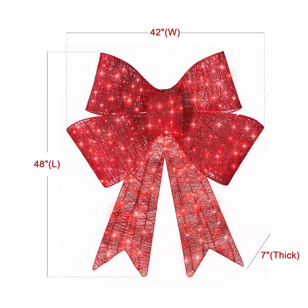 π₯Hot Sale Promotion 49% OFFπβ¨π LIT CHRISTMAS BOW π
